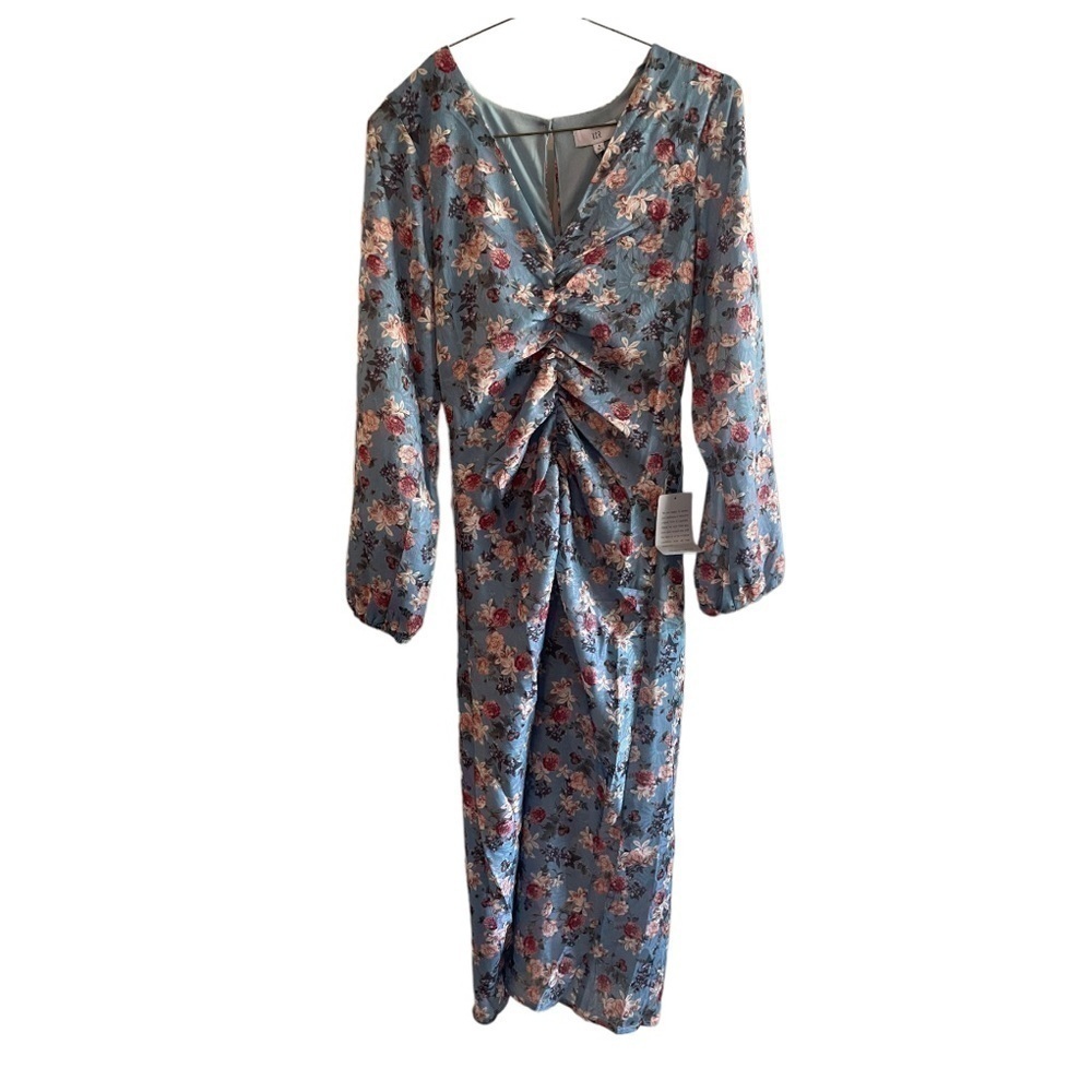 Nsr Napean sea rd floral midi long sleeve